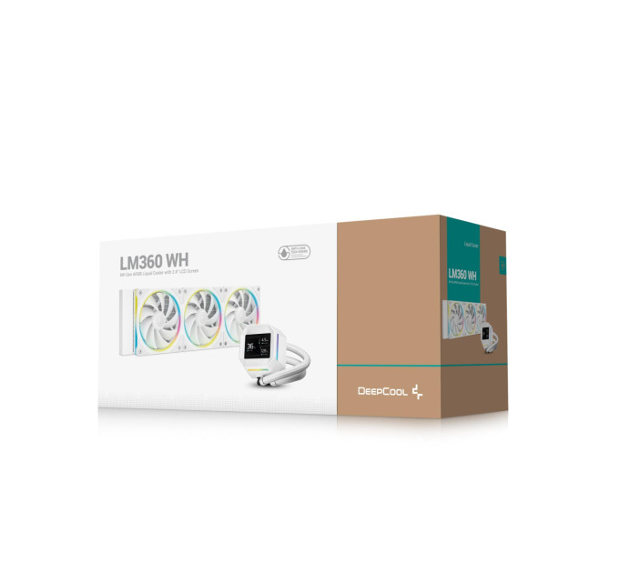 Deepcool Система водяного охолодження DeepCool LM360 WH (R-LM360-WHDMMC-1)