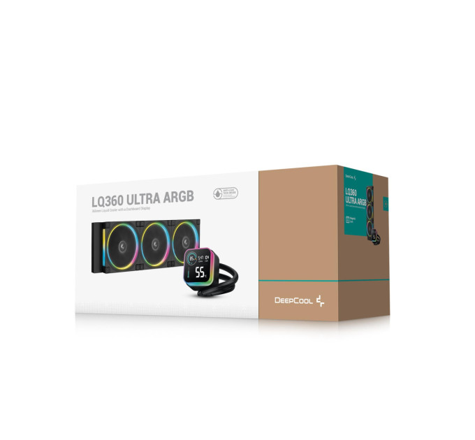 Deepcool Система водяного охолодження DeepCool LQ360 Ultra ARGB Black (R-LQ360-BKASMC-G-1)