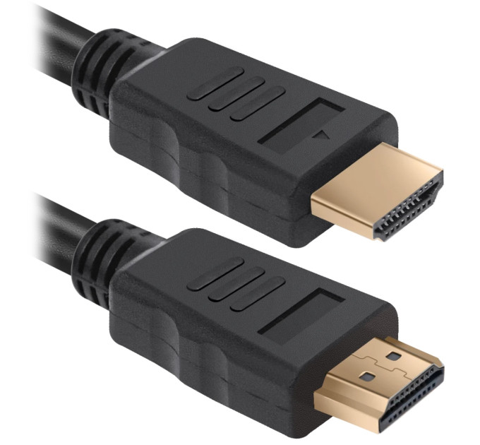 Defender Кабель мультимедійний HDMI M to HDMI M 2.0m V1.4 black Defender (87336)
