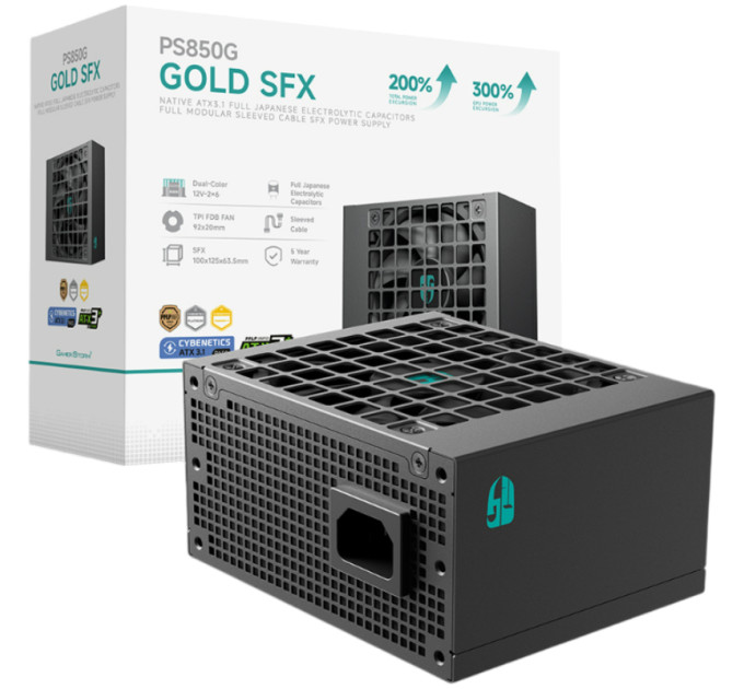 GamerStorm Блок живлення DeepCool GamerStorm PS850G 850W (R-PS850G-FE0B-JGEU)