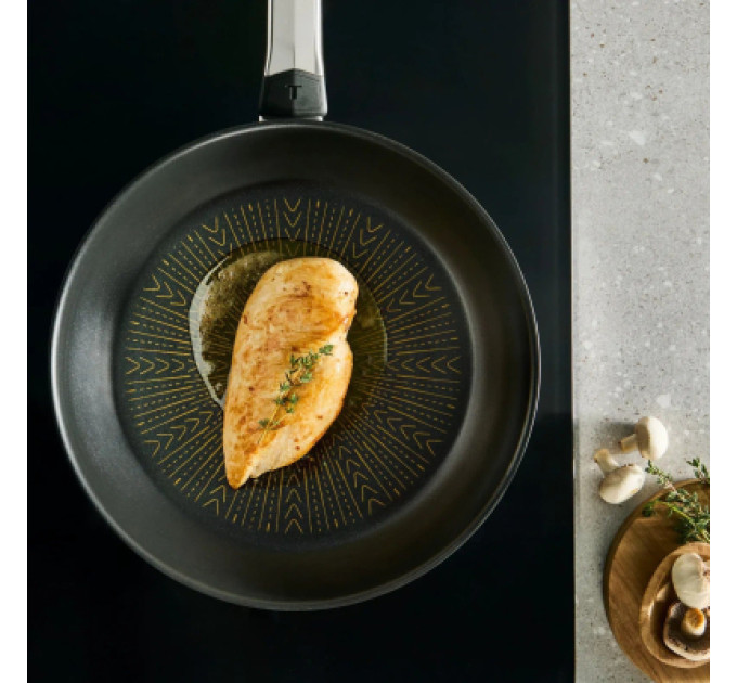 Tefal Сковорода Tefal Emotion+, 28см, чорний (E3270644)