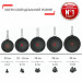 Tefal Сковорода Tefal Emotion+, 28см, чорний (E3270644)
