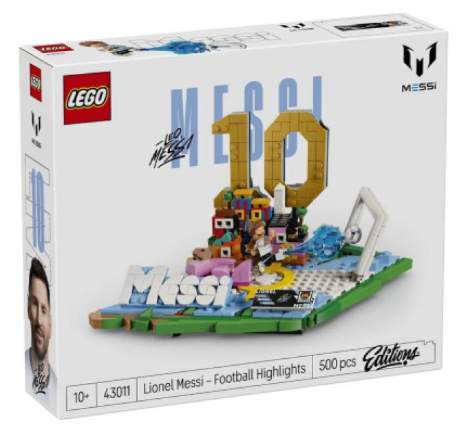 LEGO Конструктор LEGO Editions Football Ліонель Мессі — найкращі моменти футбольних матчів (43011)