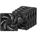Arctic Набір із п'яти вентиляторів для корпусу 120MM P12 PRO PST 5-PACK ACFAN00350A ARCTIC