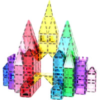 Настільна гра Picasso магнітний Tiles The Building Blocks With Car 61 деталь (817338028244)
