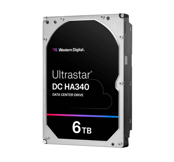 WESTERN DIGITAL Запам’ятовувальний пристрій на жорстких дисках (HDD) SATA 6TB 7200RPM 256MB DC HA340 0B47077 WD