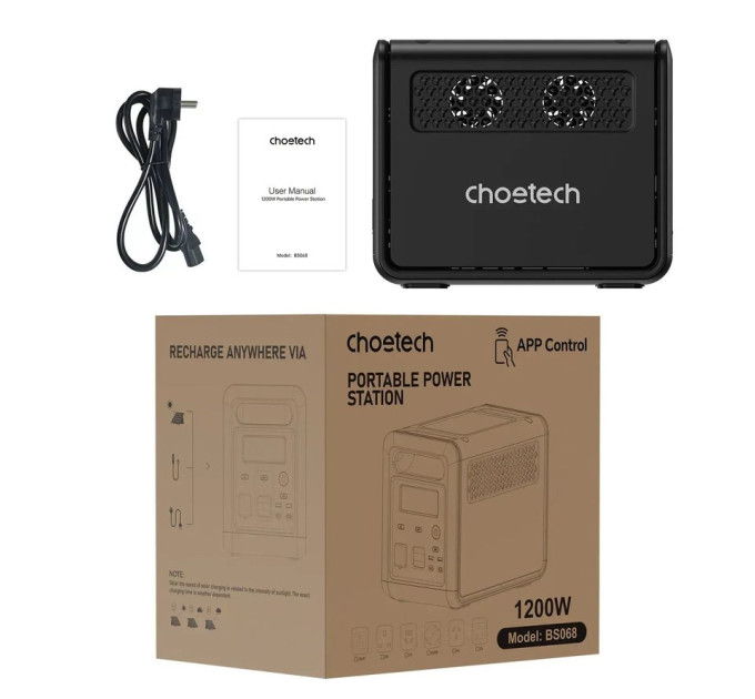 Choetech Зарядна станція Choetech BS068-EU-BKGY