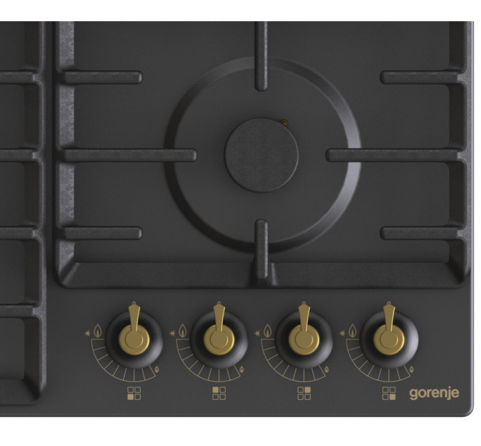 Gorenje Газова варильна поверхня Gorenje GW 642 CLB (BG6AB-G0B)