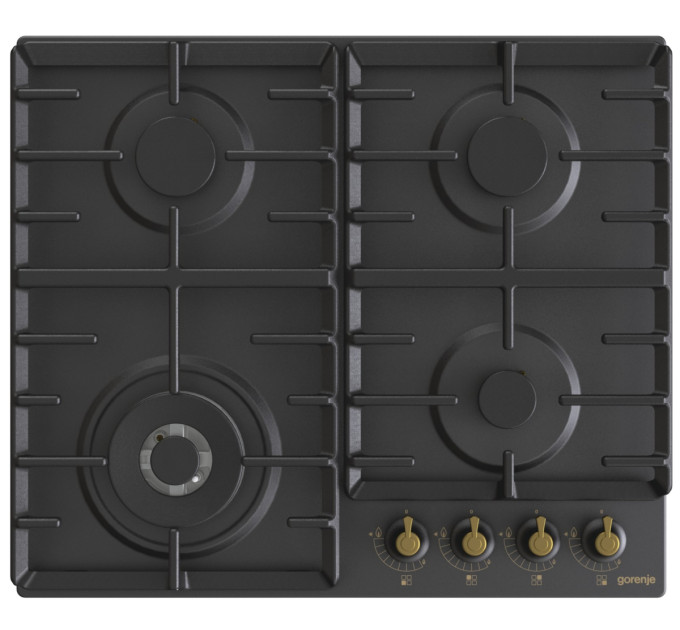 Gorenje Газова варильна поверхня Gorenje GW 642 CLB (BG6AB-G0B)