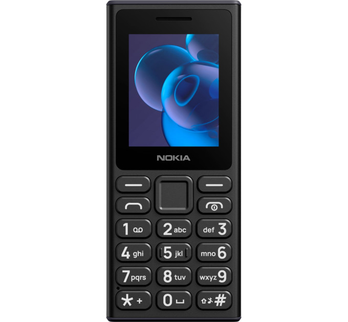Nokia Мобільний телефон Nokia 110 TA-1694 DS 2024 Black