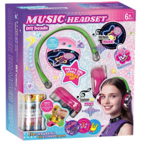 Навушники DIY TOYS провідні Type-C з аксесуарами для декорування 