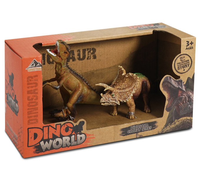DINO WORLD Набір фігурок Dino World Хасмозавр і Цератозавр