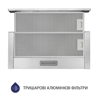 Витяжка  MINOLA HTL 5614 I 1000 LED, Телескопічна, вбудована