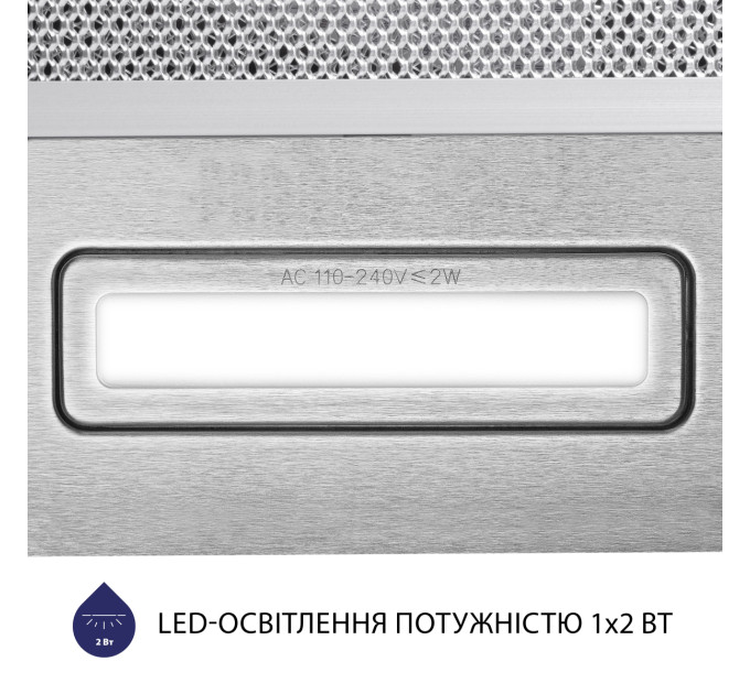 Витяжка  MINOLA HTL 5614 I 1000 LED, Телескопічна, вбудована