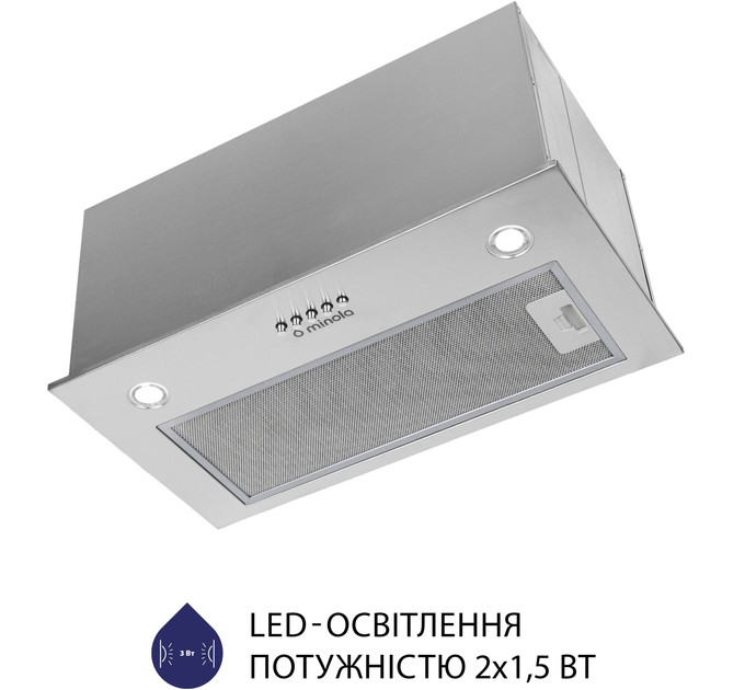 Витяжка  MINOLA HBI 5627 I 1000 LED Повновбудована