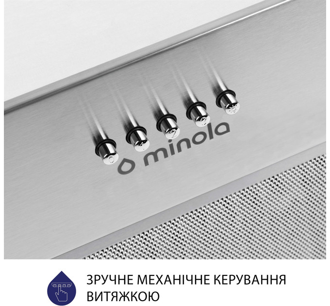Витяжка  MINOLA HBI 5627 I 1000 LED Повновбудована