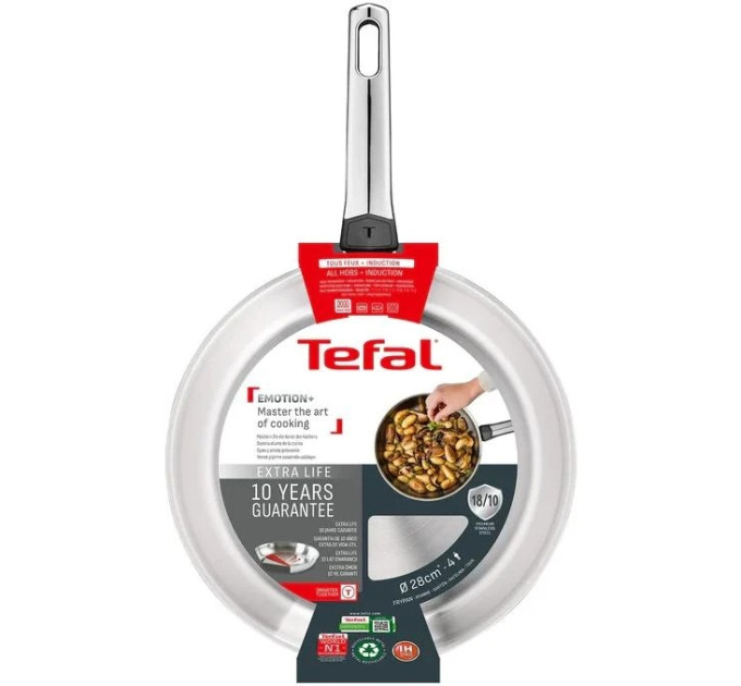 Tefal Сковорода Tefal Emotion+ Stainless Steel 28 см (E3350645)