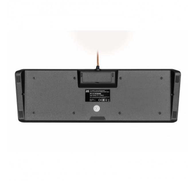 Клавіатура 2E KG355 LED 87key USB Black Ukr (2E-KG355UBK)