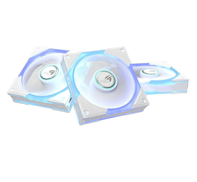 ASUS Вентилятор Asus ROG Eurux GR120 FAN ARGB Reverse White 3in1 (90DA00K3-B09020)