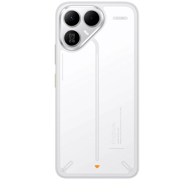Tecno Смартфон Tecno Pova 8 5G (LK6) 8/256GB Arc White (4894947132308)