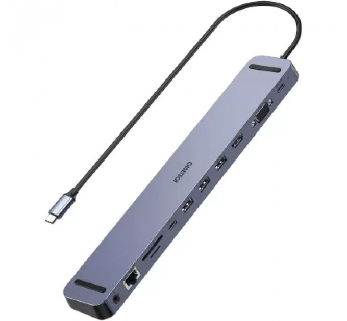 Концентратор Choetech USB-C 11-in-1 (HUB-M20-GY)