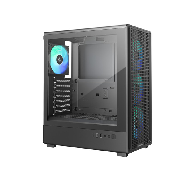 Deepcool Корпус DeepCool CC550 4F Black (R-CC550BKANA4-G)