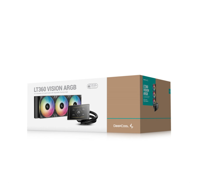 Deepcool Система водяного охолодження DeepCool LT360 Vision ARGB Black (R-LT360VISION-BKAMMC-G-1)