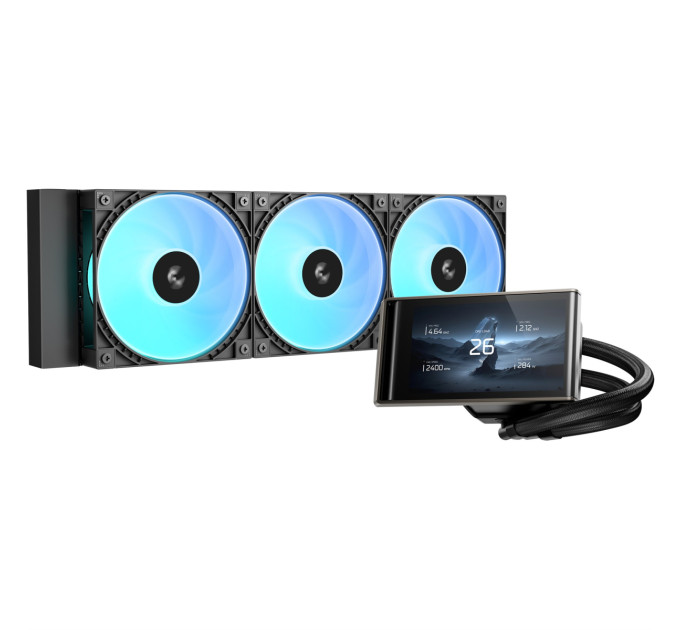 Deepcool Система водяного охолодження DeepCool LT360 Vision ARGB Black (R-LT360VISION-BKAMMC-G-1)