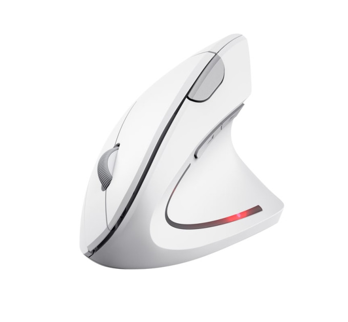 Trust Миша Trust Verto Ergonomic, WL, білий