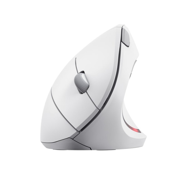 Trust Миша Trust Verto Ergonomic, WL, білий