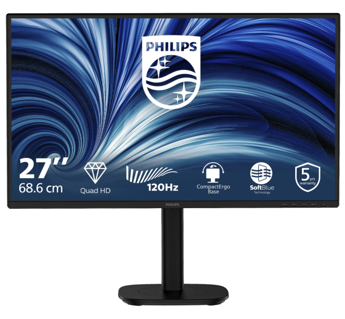 Philips Монiтор 27" Philips 27B2N3500/00 Black