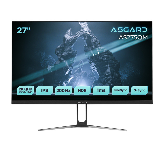 ASGARD Монітор ASGARD Gaming 27" AS275QM IPS Black 200Hz
