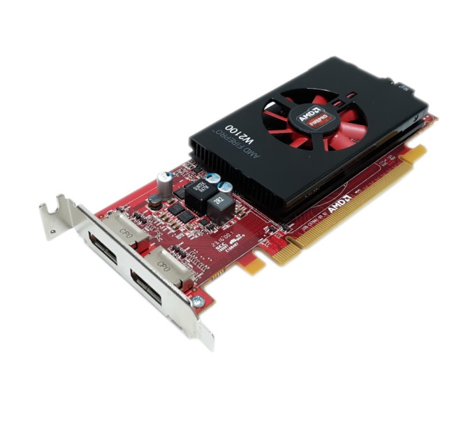 Dell Відеокарта AMD FirePro W2100 2GB GDDR3 Dell (7123P00400G)_Refurbished