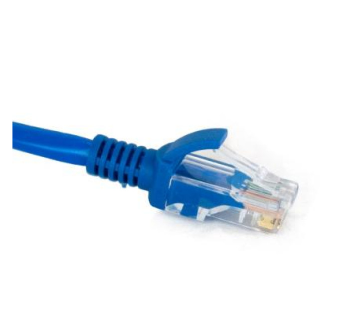Extradigital Патч-корд 0.5м, UTP, cat.5e, CCA, blue Extradigital (KBP1765)
