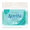Novita Ватні палички Novita Delicate в поліетиленовому пакеті 200 шт. (4823071615913)