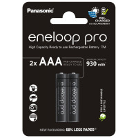 Акумулятор Panasonic AAA Eneloop 930mAh Pro NI-MH * 2 (BK-4HCDE/2CP)
