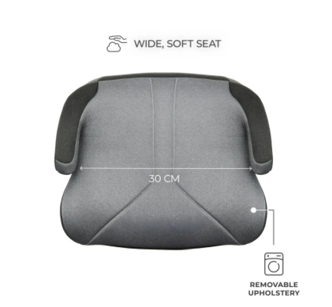Kinderkraft Автокрісло Kinderkraft i-Boost 2 бустер Grey (KCIBOO02GRY0000) (5902533929160)