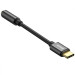 Baseus Перехідник USB-C M to 3.5mm F 0.1m black Baseus (CATL54-01)