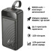 HOCO Батарея універсальна HOCO 60000mAh Element PD/20W, QC/22.5W, LED Lamp, Black (J123C / 714736)