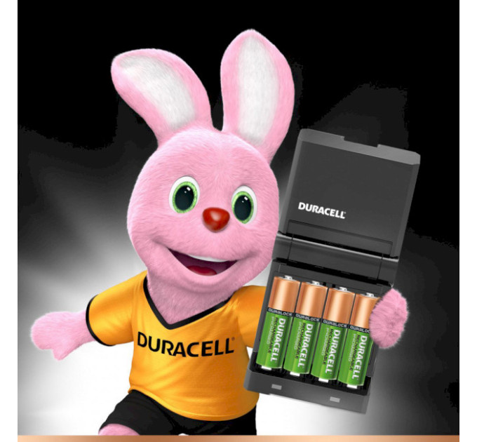 Duracell Зарядний пристрій Duracell CEF14 + AA/HR06 NI-MH 1300 mAh BL 2шт + AAA/HR03 NI-MH 750 mAh BL 2шт