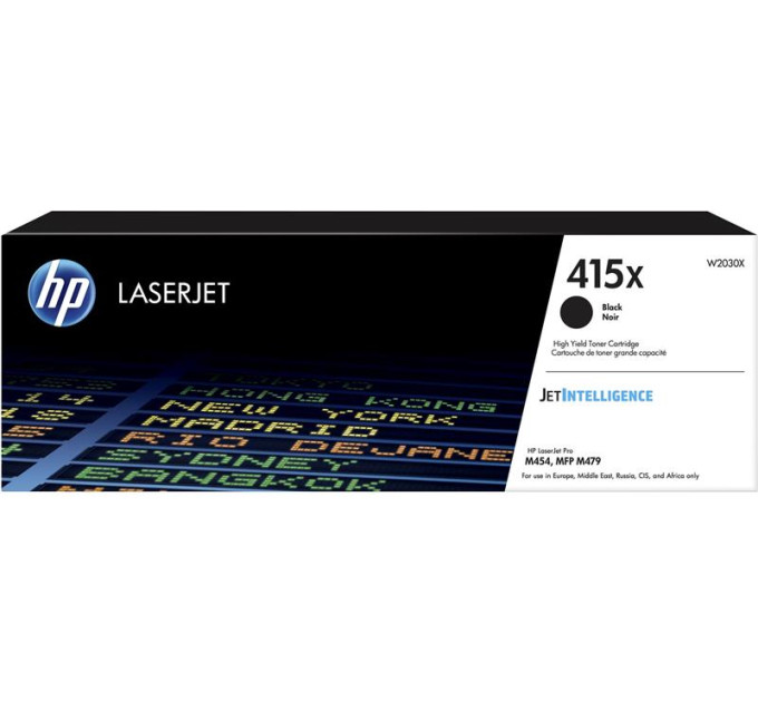 HP supplies Картридж HP 415X CLJ Pro M414/454/479, Enterprise M455/M480 Black (7500стор)