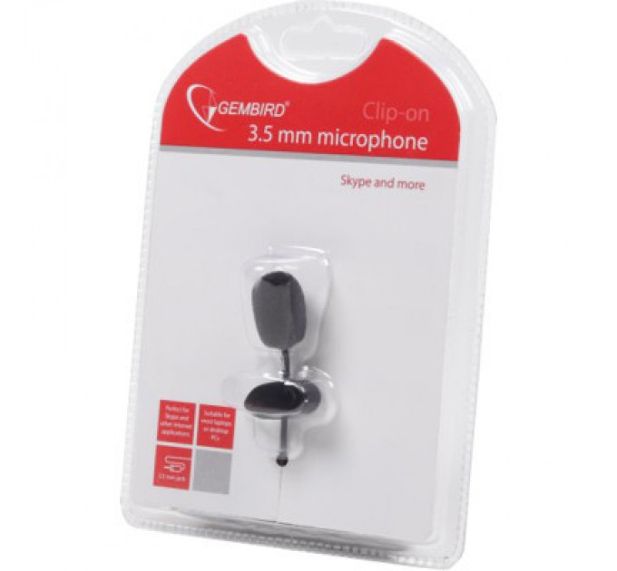 Мікрофон Gembird MIC-C-01 Black (MIC-C-01)