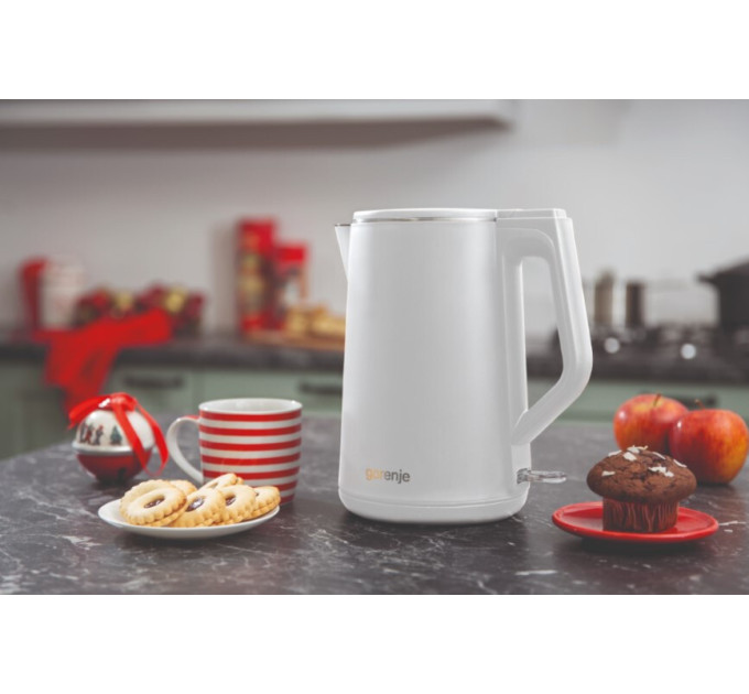 Gorenje Електрочайник Gorenje K 15 DWW (KESS4103-GS)