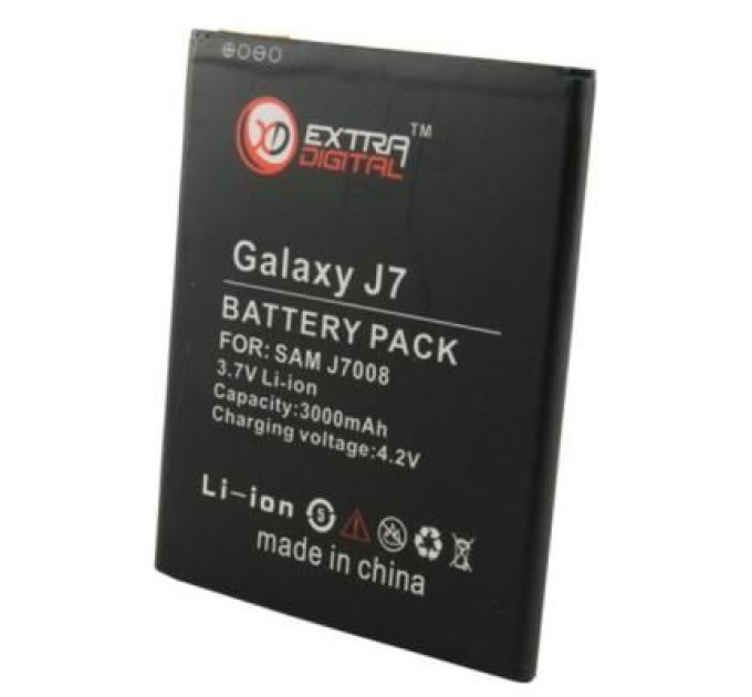 Extradigital Акумуляторна батарея Extradigital Samsung Galaxy J7 J700H (3000mAh) (BMS6407)