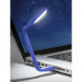 Лампа USB Optima LED, гнучка, 2 шт, синій (UL-001-BLU2)