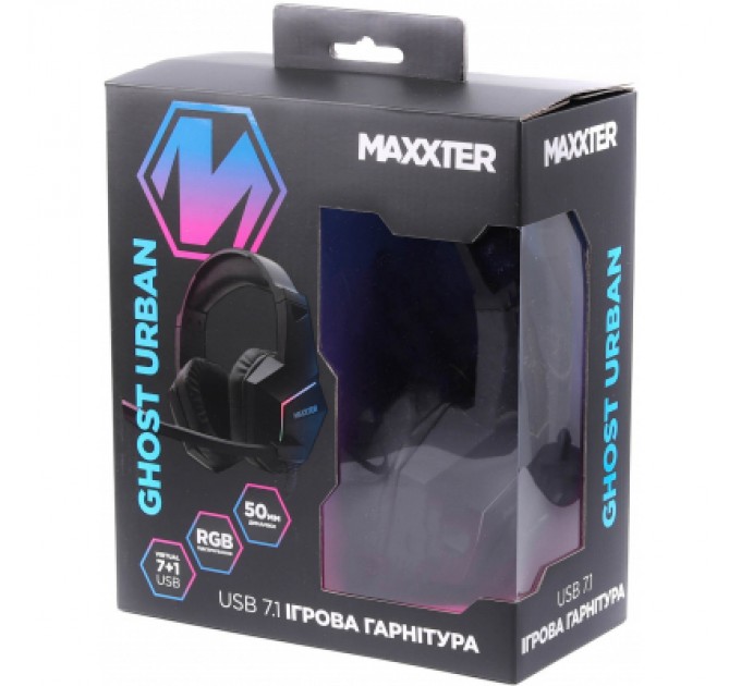 Maxxter Навушники Maxxter Ghost Urban Black