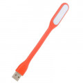 Лампа USB Optima LED, гнучка, помаранчевий (UL-001-OR)