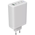 Canyon Зарядний пристрій Canyon CU140ACC GaN 150W 3xPD 1xQC EU White (CNS-CUW140ACC)