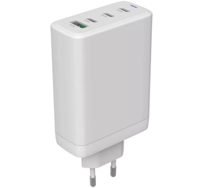 Canyon Зарядний пристрій Canyon CU140ACC GaN 150W 3xPD 1xQC EU White (CNS-CUW140ACC)