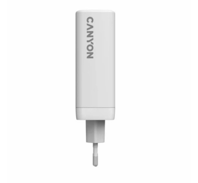 Canyon Зарядний пристрій Canyon CU140ACC GaN 150W 3xPD 1xQC EU White (CNS-CUW140ACC)